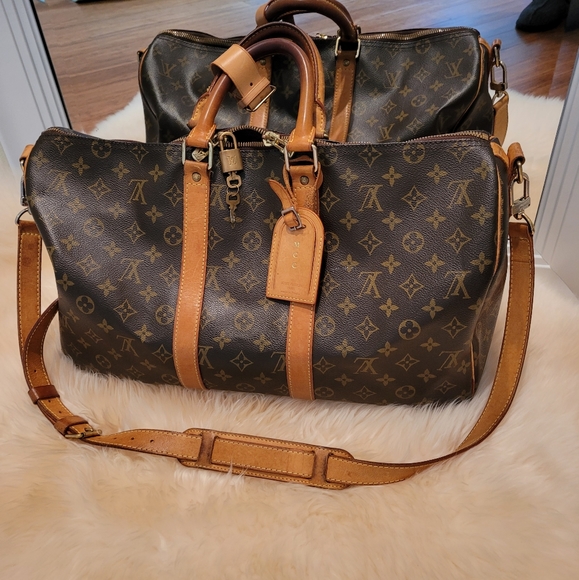 LOUIS VUITTON KEEPALL BANDOULIERE 45 - Picture 4 of 14